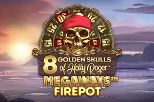 Арт слота 8 Golden Skulls of Holly Roger Megaways